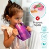 Flipping Holder Squeeze Proof Food Pouch Holder for Toddlers, Babies,