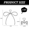 FDGGT 2 Pieces Beaded Butterfly Hanging Chains Cute Hanging Ornaments