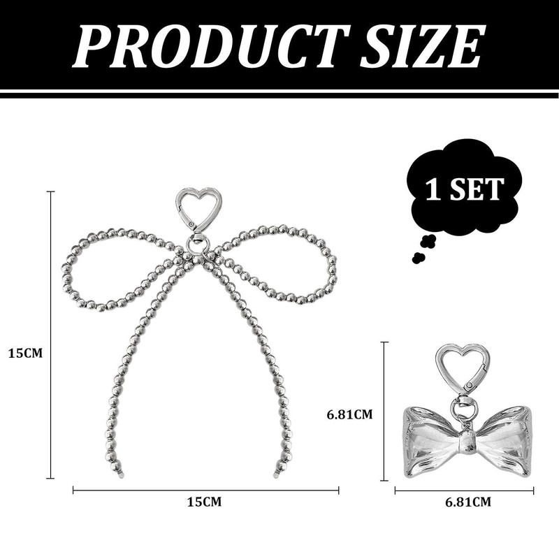 FDGGT 2 Pieces Beaded Butterfly Hanging Chains Cute Hanging Ornaments