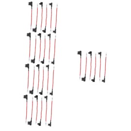 ULTECHNOVO 30pcs Automotive Fuse Tap Automotive Fuse Taps Adapter Kit Replacement Holder
