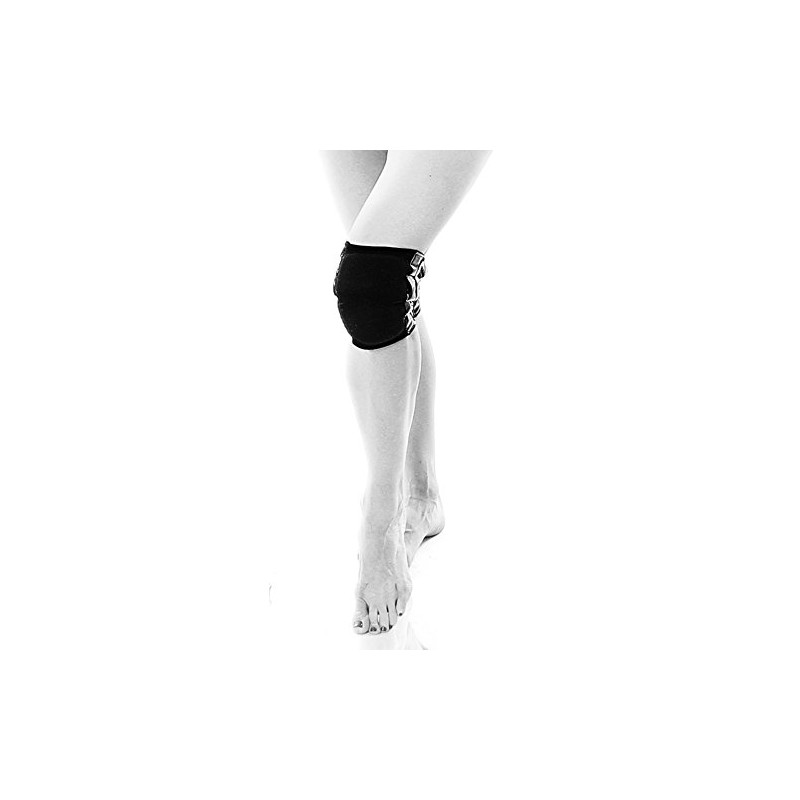 Mighty Grip Pole Dance Full Tacky Knee Climbing Pads (Large)