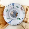 NICECONE Baby Swim Ring - Blue Dinosaur Inflatable Pool Float