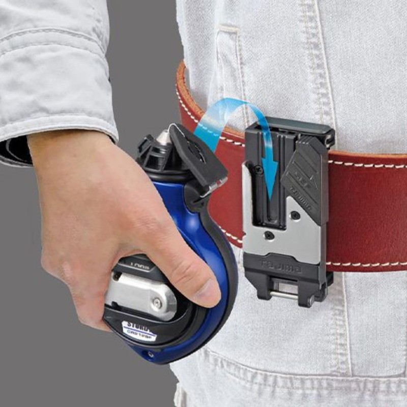 Tajima Chalk Line - .5mm Ultra-Thin Chalk-Rite Sturdy with Clip-n-Hold