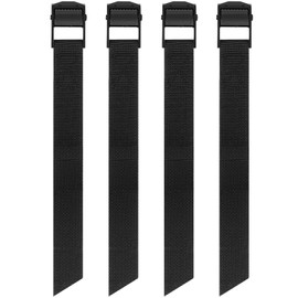 4 Pcs Tie Down Straps 50CM, Caianwin Heavy Duty Lashing Straps 250kg Load Capacity, Ratchet Roof Rack Strap with Adjustable Buckles, Tensioning Belts Cam Buckle Strap for Motorcycle, bike, backpack