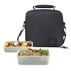 Valira Nomad Black Compact Fold Up Lunch Bag