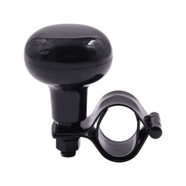 Biqing Steering Wheel Spinner Knob,Universal Car Steering Wheel Knob Handle Ball Heavy Duty Steering Wheel Power Ball Car Grip Knob Turning Helper(Black)