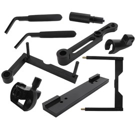 Dasbecan Timing Tool Kit Compatible with Detroit Diesel DD13 DD15 DD16 TDC Tool, Engine Brake Adjustment Camshaft Timing Tool TDC Locating Pin Barring Tool Fuel Line Socket W470589104000 W470589001500