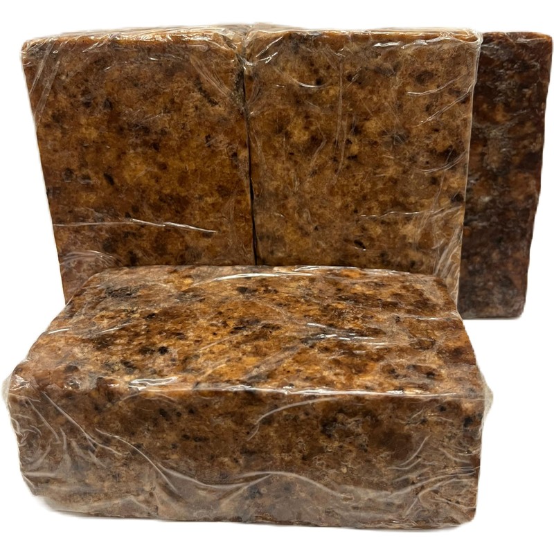 Our Earth's Secrets Raw African Black Soap, 1 lb.