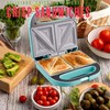 PREMIUS Ceramic NonStick Double Slice Sandwich Maker, Indicator Lights, Cool
