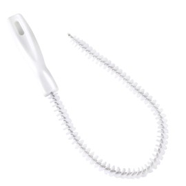 Pufeuoo Flexible Sink Cleaning Brush Pipe Cleaning Brush 45cm Waterpipe Drain Dredge Tool Sink Hair Remover Tool Drain Unblocker Tools for Sink, Bath, Radiator and Bottle