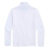 vineyard vines Men's Solid Saltwater Quarter-Zip, White Cap