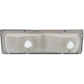 For 1988-1989 Chevy C1500 Pair Park/Signal Lights Driver and Passenger Side UnitC/K; w/quad sealed beam headlamps; w/silver trim GM2520103 GM2521103 - replaces 5974335 5974336