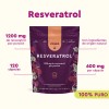 Vitatú | Resveratrol, 1200 mg por porción con 120 cápsulas,