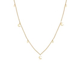 Elli Women's Necklace 925 Sterling Silver, Gold, No Gemstone