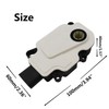 Priprilod Shutter Grille Air Door Actuator Motor A24041153212 Compatible with