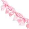 Wall Bow Garland for Party - Coquette Ribbon Decor for