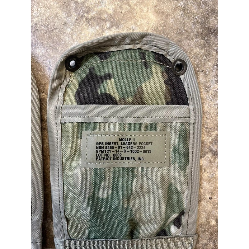Patriot Industries USGI Molle II Leaders Pocket Admin Pouch Set
