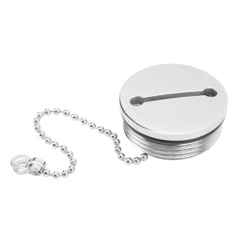 Marine Gas Cap, Resistant Polished Boat Fuel Cap Beautiful Stainless