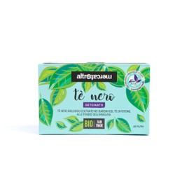ALTROMERCATO – Tè nero deteinato bio Darjeeling – infuso aromatico e rotondo – da coltivazioni biologiche dell’Himalaya – ideale per ogni momento – 20 filtri 40 g