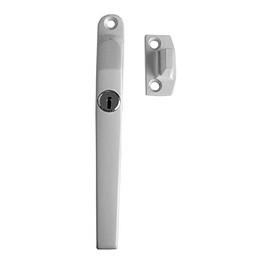 Chivrose Ltd Modern Contemporary Design Lockable Casement Window Fastener 124mm (White)