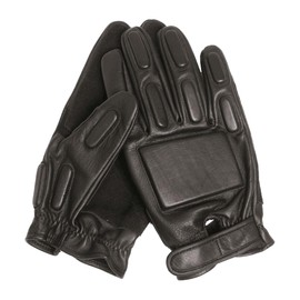 Riot Shaft Leather Gloves with Back Reinforcement (S-7)
