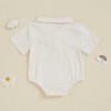 Baby Boy Summer Clothes Newborn Striped Mallard Duck Bubble Romper