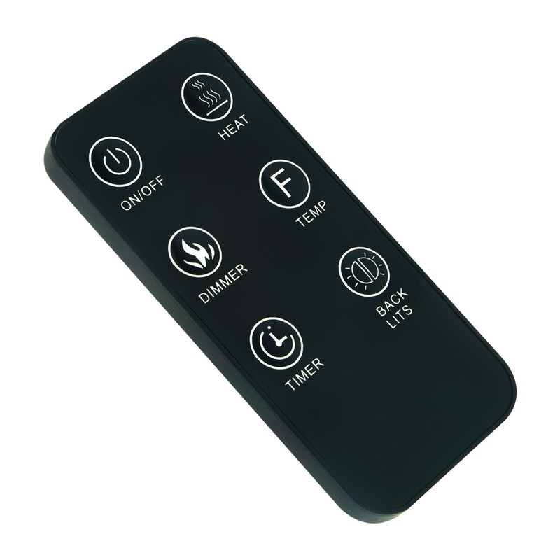 For Mainstays FR113XD Replaced Remote Control for Mainstays Electric Fireplace