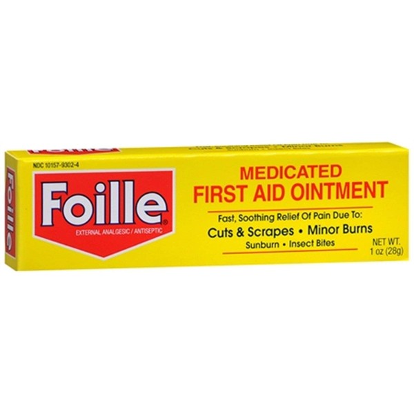 Foille Medicated First-Aid Ointment, 1 oz Tube