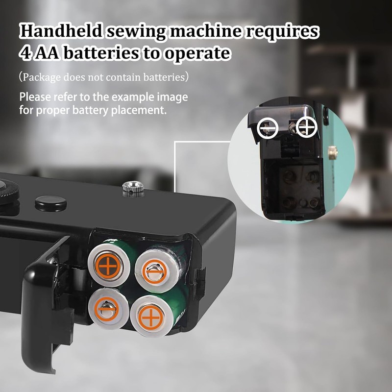FANGXIN Handheld Sewing Machine, Hand Held Sewing Device Tool Mini