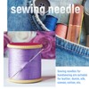 Ahvqevn Self Threading Needles for Hand Sewing Machine Needles for