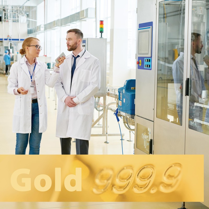 Colloidal Gold 20PPM - 100ml Goldwater Highly Concentrated (Purity Level