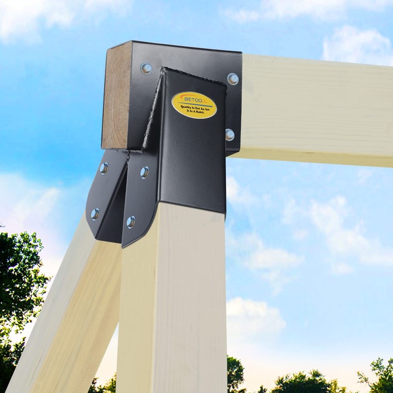 BETOOL Swing Set Brackets - 2pcs A Frame Swing Bracket