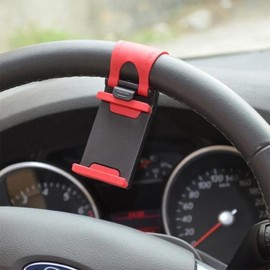 Car smartphone steering wheel holder / 차량용 자동차 스마트폰 핸드폰 핸들 거치대 홀더