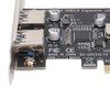 USB3.0 Expansion Card 2 Port 19 Pin 4P PCIE to