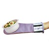 RED LMLDETA Heat Resistant 550 Degree Oven mitt, Silicone Oven