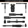 110-Piece Metric 3/8" Drive Impact Socket Set and SAE CR-V