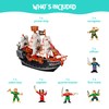 THE TWIDDLERS - Pretend Play Pirate Ship with Model Pirate
