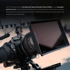Tilta Illusion 4x5.65 Full Spectrum ND Filter | Limits Reflections and Lens Flares | Lens Protection | Compatible with Most Full Sized Matte Boxes (0.3)
