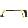 High Quality Stainless Steel Hacksaw Frame with Rubber Plastic Handle