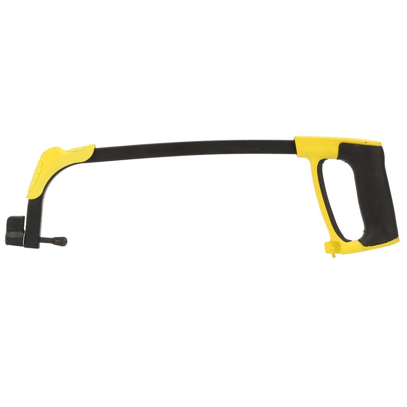 High Quality Stainless Steel Hacksaw Frame with Rubber Plastic Handle