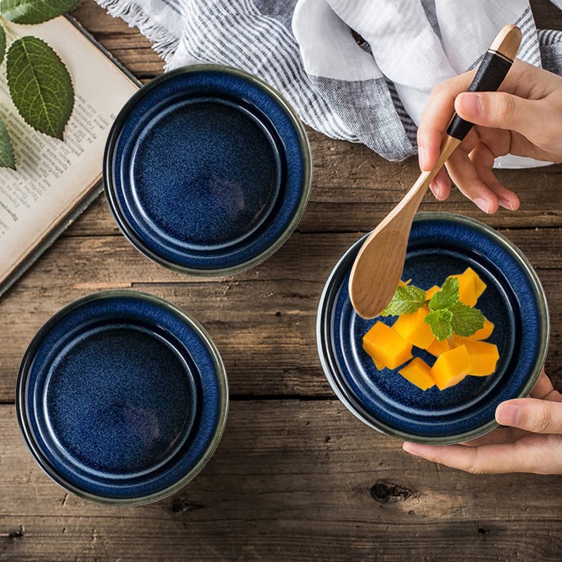 UNICASA Ramekin Set of 4, UNICASA 8 oz Creme Brulee