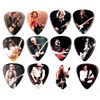 Guitar Heroes Guitar Picks Set of 12 Famous Guitarist Plectrums