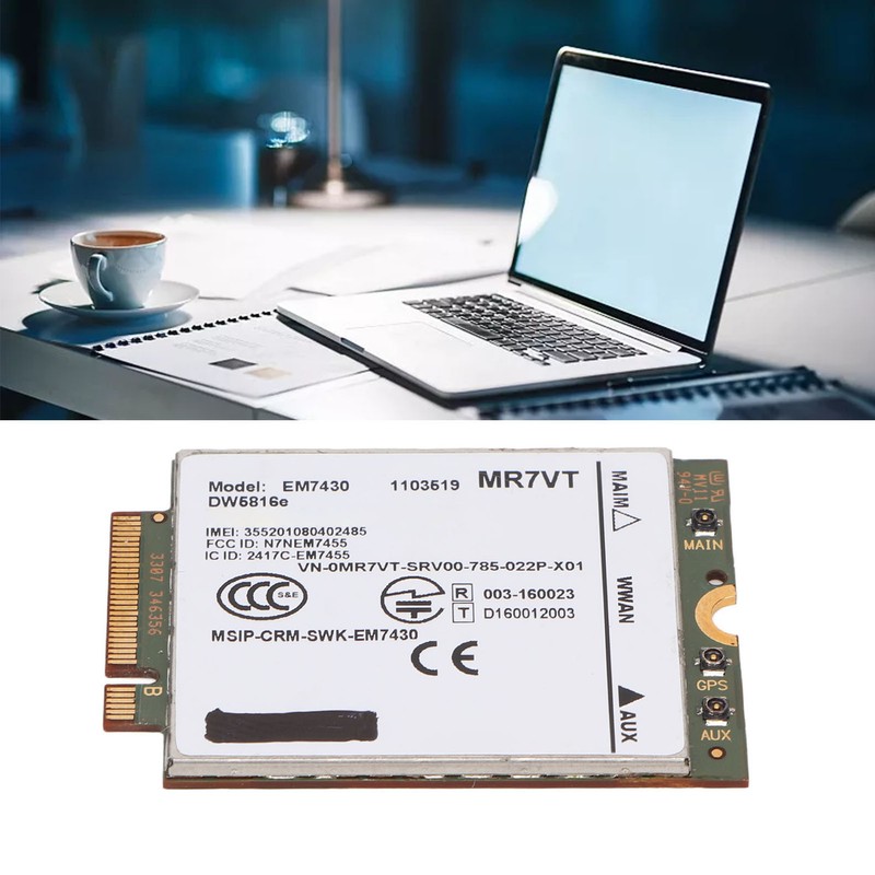 4G LTE Network Card for Dell for Latitude 7280 7285