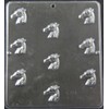 Horse Head Pony Head Bite Size Chocolate Candy Mold 1336