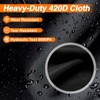 EVRBUL Portable Charcoal Grill Cover, 21.5"L x 21.5"W x 14.5"H