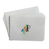 Sugartown Greetings Floral Monogram Note Cards - 24 Stationery Note