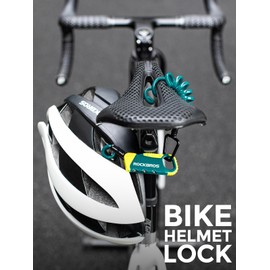 ROCKBROS Motorcycle Helmet Lock, Resettable Bike Helmet Lock, Lightweight Motorcycle Locks Anti Theft, 47.2 inch/120 cm Universal Lock for Helmet, Bicycle, Luggage