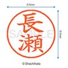 Shachihata Stamp Name 9 XL - 9 Stamp Face 9.5mm