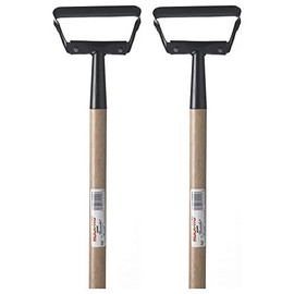 Flexrake 1000L Hula-Ho Weeder Cultivator with 54-Inch Wood Handle (Тwо Расk)