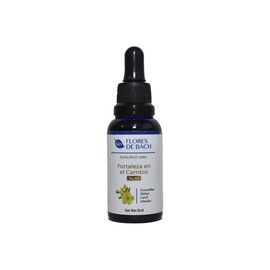 Flores de bach Fortaleza en el cambio 4, 30ml. Ayuda ansiedad, estrés, tensión
